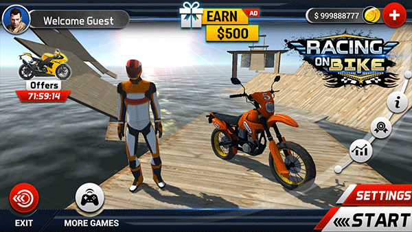 極速摩托手機版(Racing on Bike)