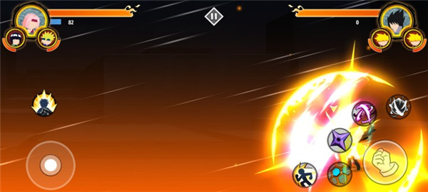 火柴人忍者3v3競技場最新版(Stickman Ninja 3v3)