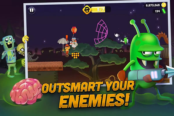 僵尸榨汁機單機版最新版(Zombie Catchers)