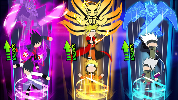 火柴人忍者3v3競技場最新版(Stickman Ninja 3v3)