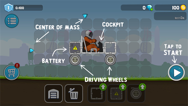 太空全地形車冒險(RoverCraft)最新版