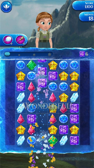 冰雪奇緣冰紛樂最新版(Frozen Free Fall)