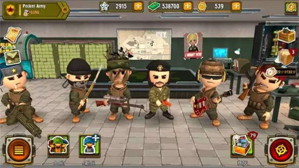 口袋部隊轟天猛將最新版2023(Pocket Troops)