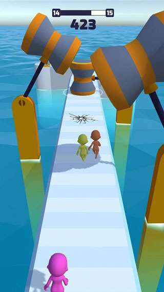 跑跑酷闖關(guān)官方版(Fun Race 3D)