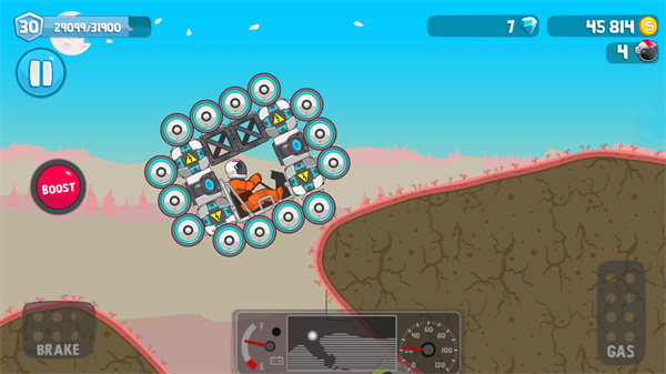 太空全地形車冒險(RoverCraft)最新版