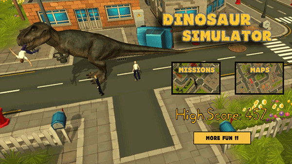 霸王龍模擬器手游(Dinosaur Simulator)
