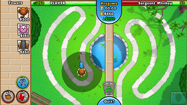 气球塔防对战最新版本(BTD Battles)