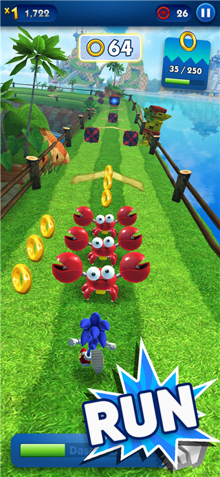 索尼克沖刺最新版(Sonic Dash)