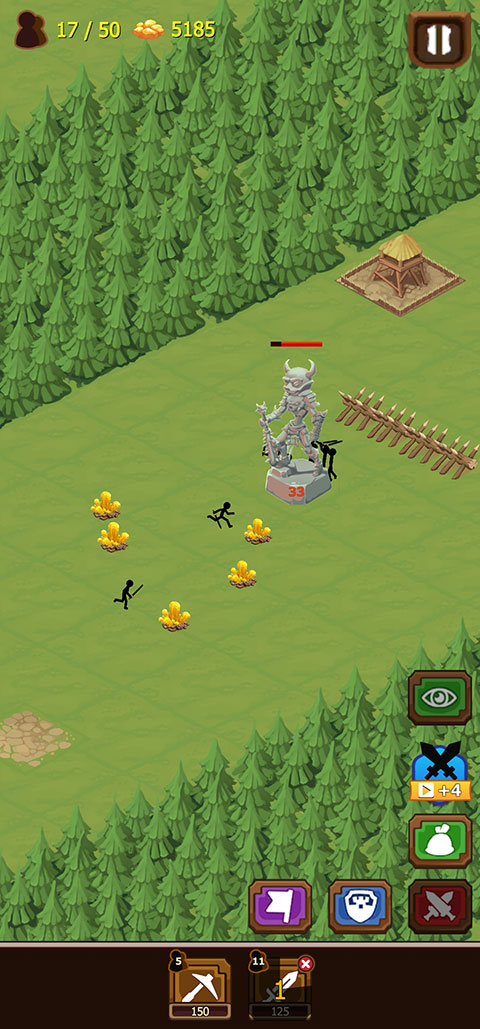 火柴人戰(zhàn)爭4最新版正版(Stickman War 4)