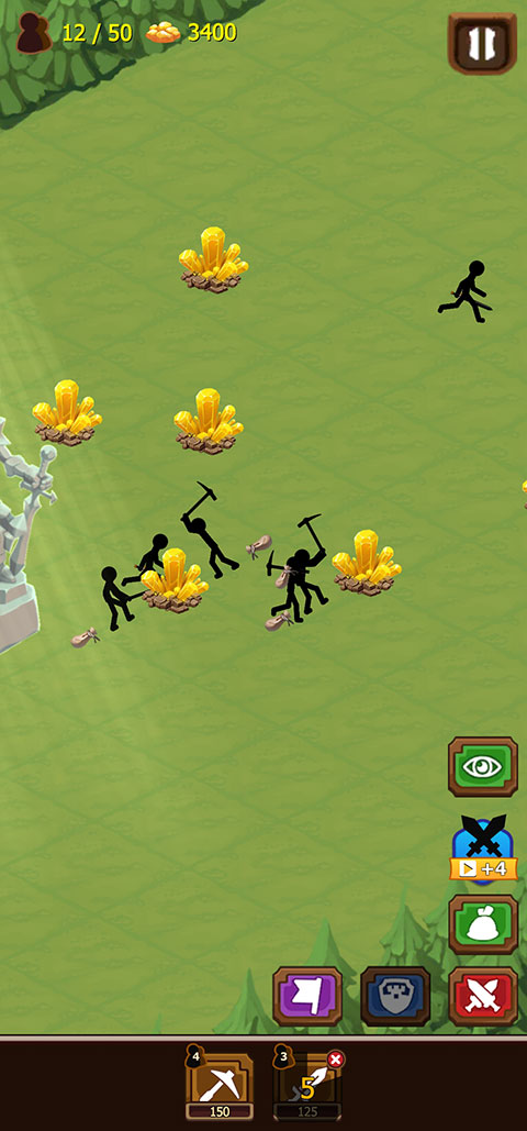 火柴人戰(zhàn)爭4最新版正版(Stickman War 4)