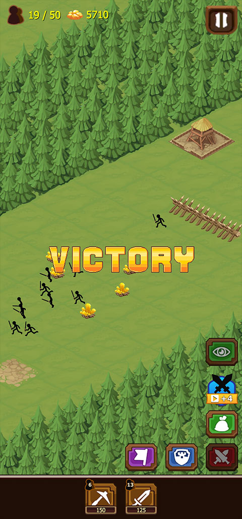 火柴人戰(zhàn)爭4最新版正版(Stickman War 4)