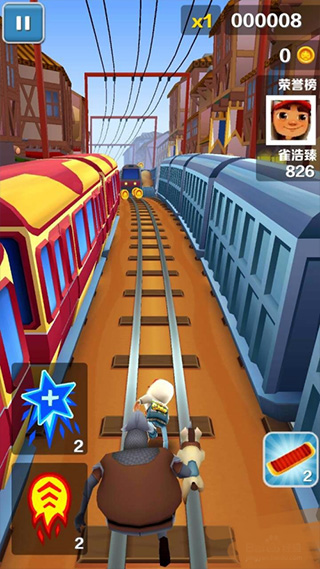 地鐵跑酷無限99999鉆999999金幣游戲最新版
