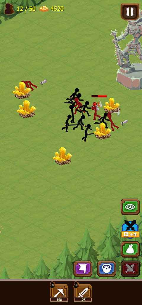 火柴人戰(zhàn)爭4最新版正版(Stickman War 4)