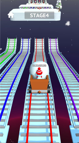 雪地賽跑(snow race!!)