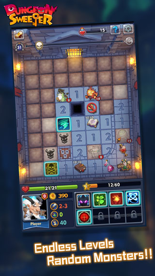 扫雷无尽地牢最新版(Minesweeper Endless Dungeon)