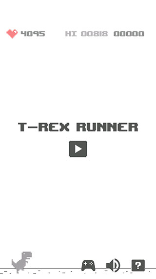 谷歌小恐龍手機版(Dino T-Rex)