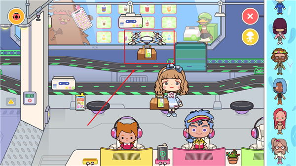 米加小鎮外賣店版本