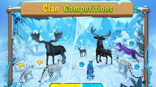雪豹家族模擬器官方版(Snow Leopard Family Sim)