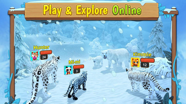 雪豹家族模擬器官方版(Snow Leopard Family Sim)