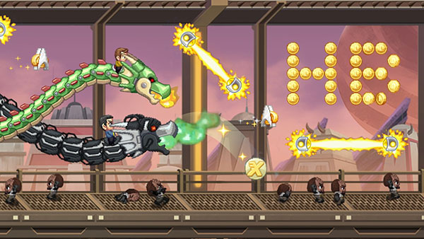 疯狂喷气机国际版(Jetpack Joyride)