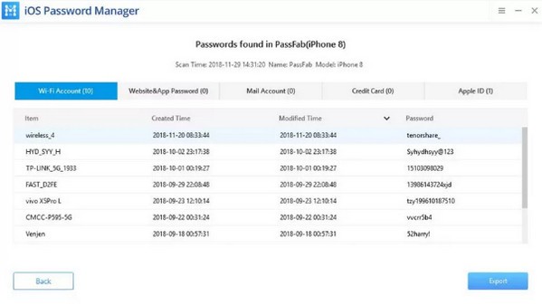 PassFab iOS Password Manager