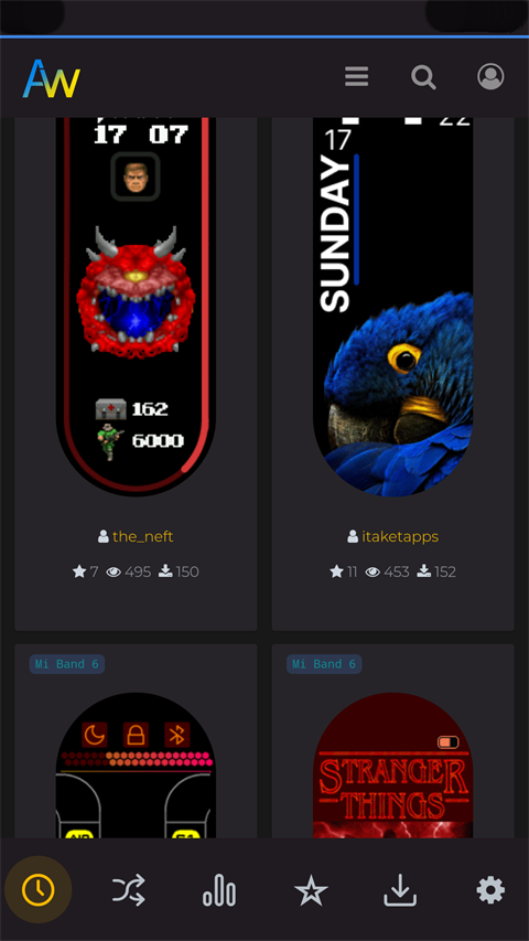 AmazFaces app