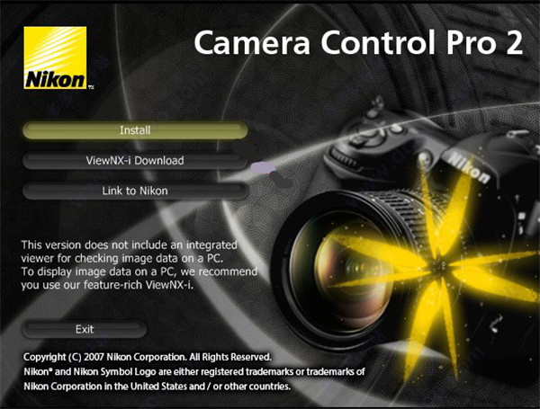 nikon camera control pro 2(尼康相机远程控制软件)