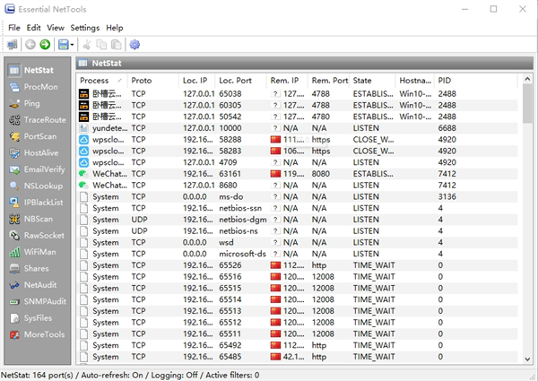 Essential NetTools网络监测软件