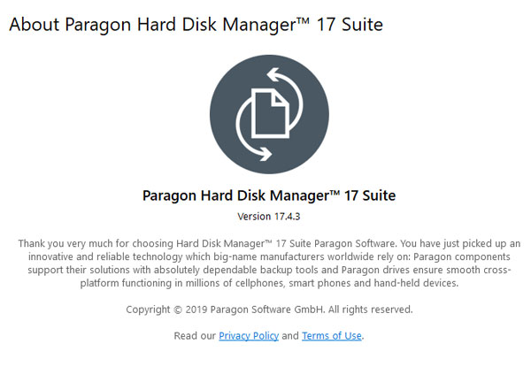 Paragon Hard Disk Manager(磁盤管理工具)