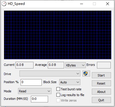 hd speed(硬盘传输速率分析工具)