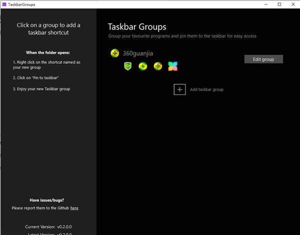 Taskbar Groups(任务栏图标分组工具)