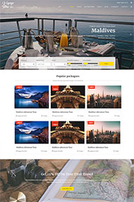 旅行社旅游公司网站模板 