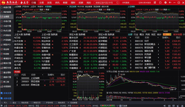 西南證券金點子財富管理終端