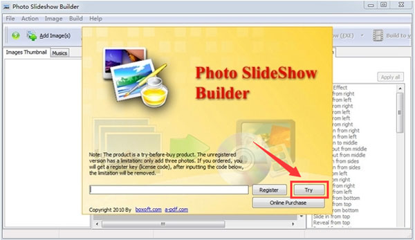 Boxoft Photo SlideShow Builder(幻灯片照片生成软件)