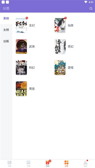 點眾快看小說app