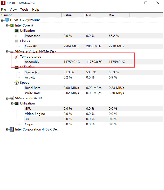 CPUID HWMonitor(cpu温度检测软件)