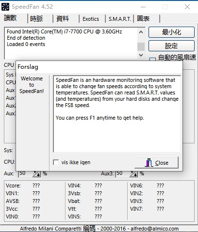 SpeedFan(风扇调速软件)