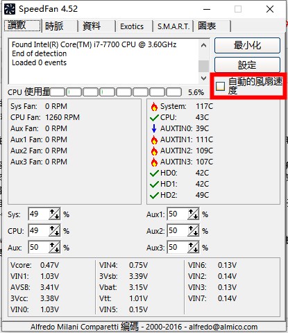 SpeedFan(风扇调速软件)