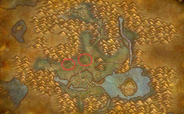 西瘟疫之地联盟飞行点及宝箱位置（任务流程和怎么去）