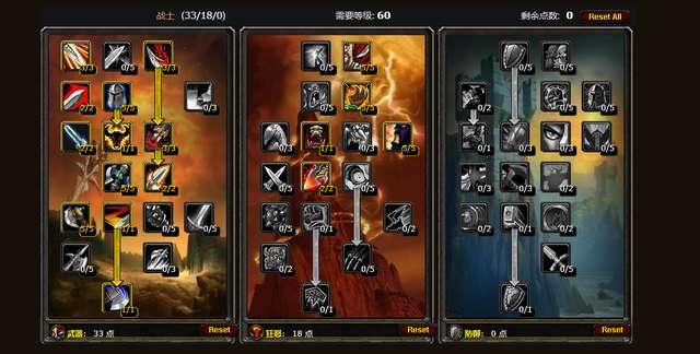 魔兽世界武器战士输出手法一览（60级80级技能天赋加点教学）