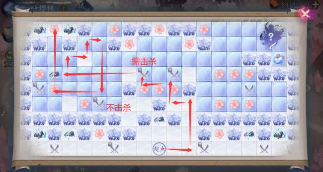 阴阳师枝垂樱林怎么过（5张樱林地图成就路线汇总）