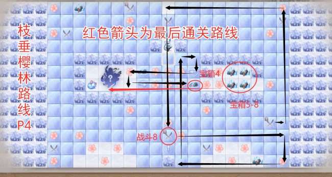 阴阳师枝垂樱林怎么过（5张樱林地图成就路线汇总）