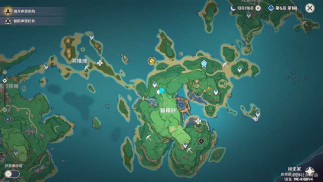 原神雷樱树位置及奖励一览（如何靠近雷樱树和五棵树的分布图）