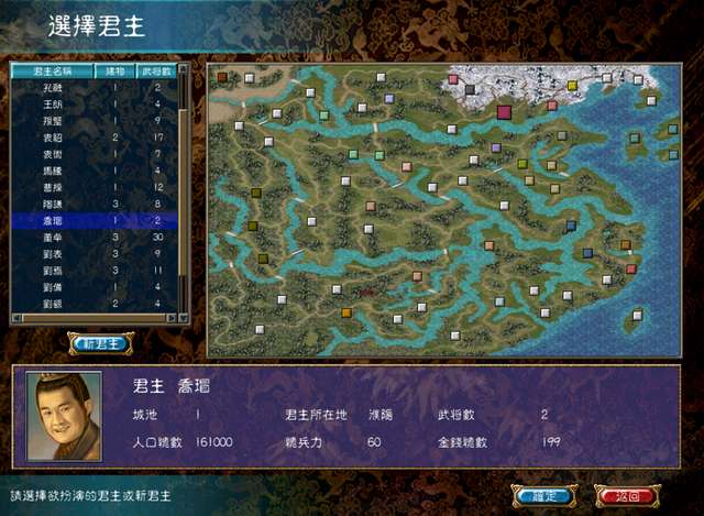三國群英傳6攻略心得及武將排名（新手君主選擇及開局玩法攻略）