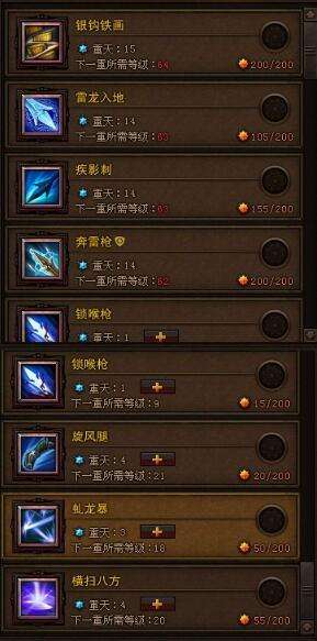 斗战神神将武器及幻甲大全（属性及技能加点分析）