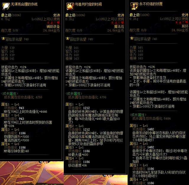 dnfss裝備怎么跨界變換材質(zhì)（附史詩裝備升級、屬性詳解）