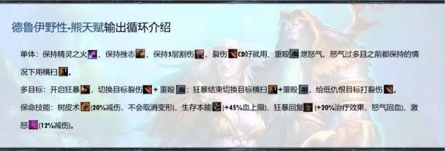 魔兽世界德鲁伊技能套装一览（技能加点及练级天赋选择攻略）