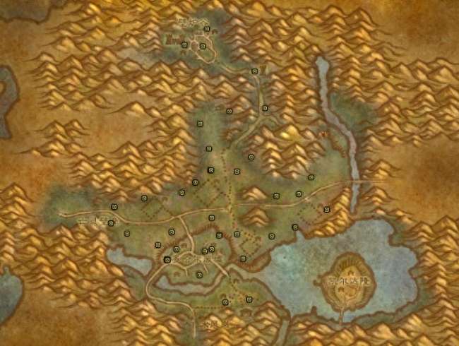 魔兽怀旧服西瘟疫之地任务流程（任务触发、飞行点及矿点介绍）