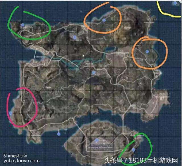绝地求生信号枪刷新点和时间2023 (刷新点具体位置)