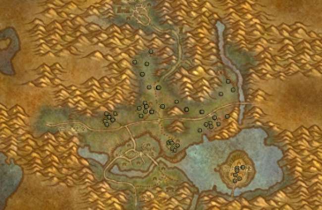 魔兽怀旧服西瘟疫之地任务流程（任务触发、飞行点及矿点介绍）